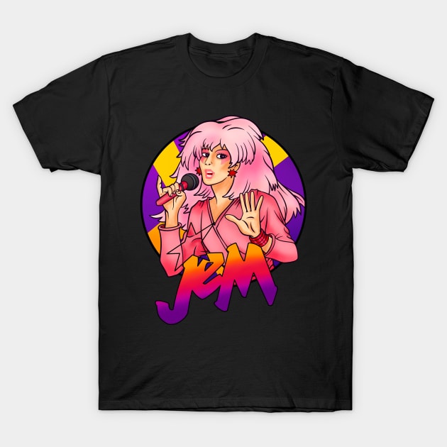 Jem and the holograms t shirt on sale